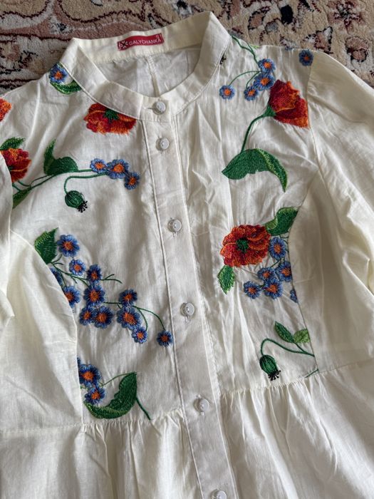 Вишиванка сорочка блуза Галичанка S 164 зріст