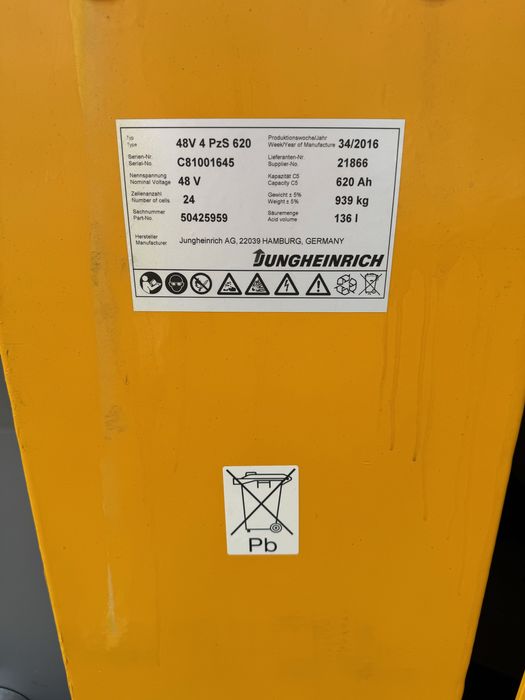 Електричний штабелер річтрак ETV 216 2016 р.в.