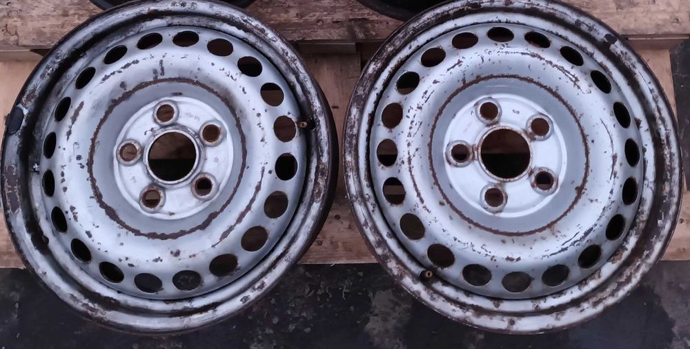 Felgi stalowe 2 sztuki Volkswagen OE  6.5" x 16" 5x120 ET 51