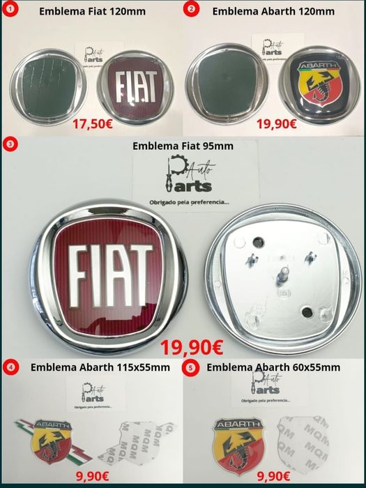 Emblema símbolo logótipo Fiat/ Abarth