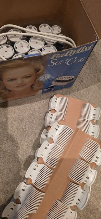 Conjunto de 20 Rolos de Cabelo Aquecidos BABYLISS