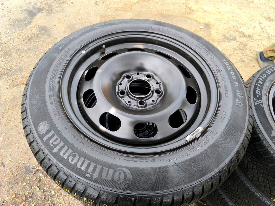 5x112 Felgi Stalowe Stal 16 Koła Zimowe Zima BMW Seria 2 F45 F46 Gran Tourer Active Tourer MERCEDES C KLASA W205 Legnica ALU-RAD 195/65 TPMS 7mm