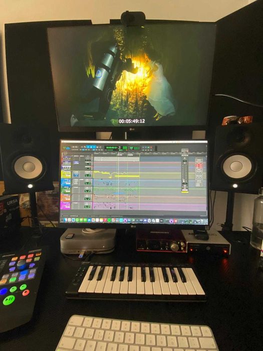 Monitores Yamaha HS7 - Par
