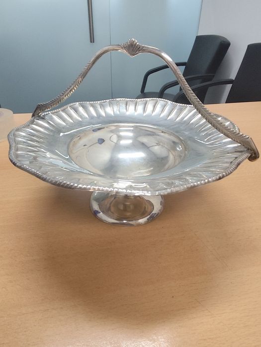 Cesta para pão banho de Prata