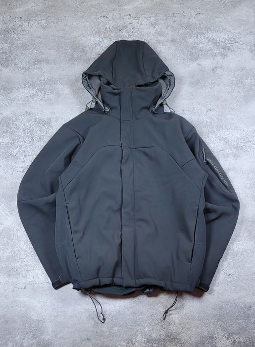 Salomon Advanced Skin Softshell jacket вітровка з підкладом, розмір М-L