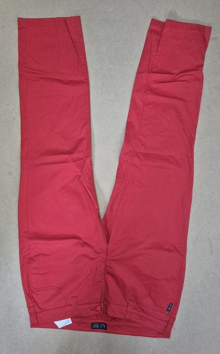 ARMANI JEANS roz. 32 pas 88 cm damskie chinosy premium extralekkie