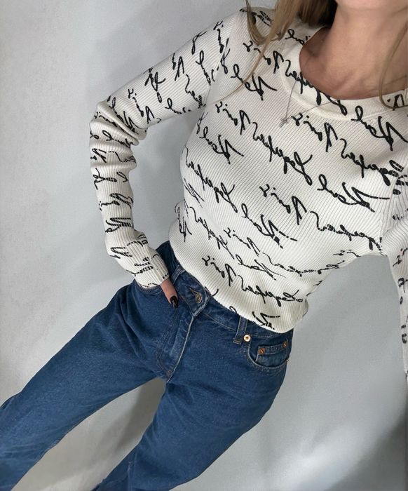 Кофта лонгслів karl lagerfeld оригінал