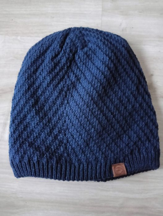 Nowa czapka na polarze męska unisex