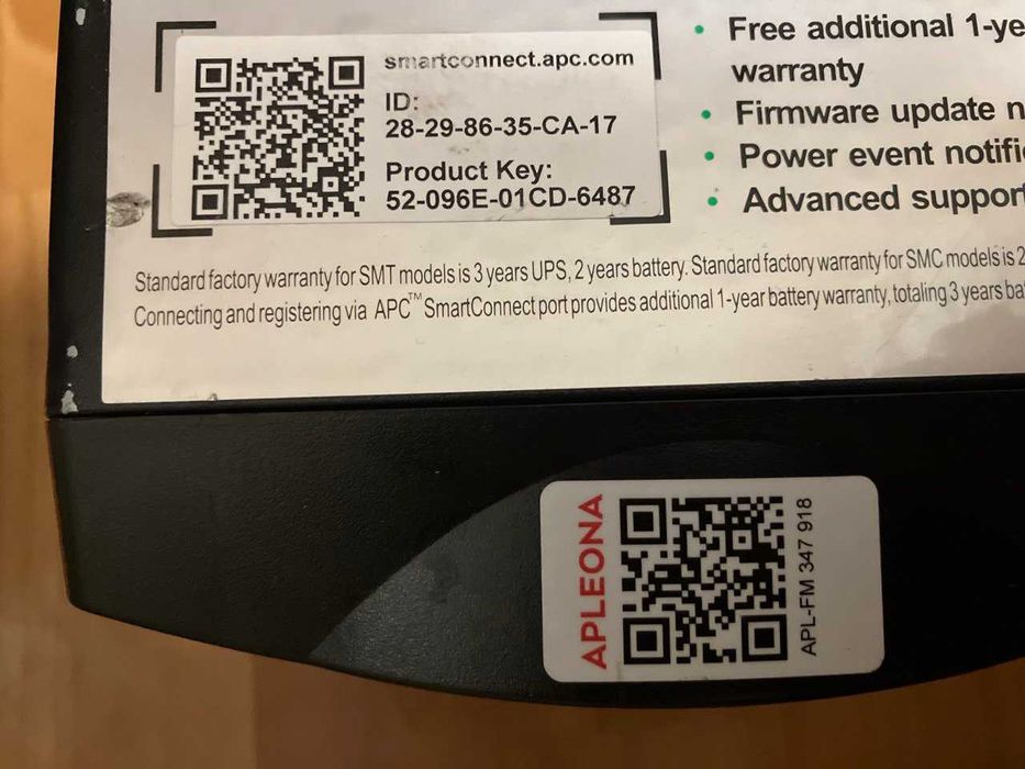 лінійно-інтерактивне ДБЖ APC Smart-UPS 750VA (SMT750IC)