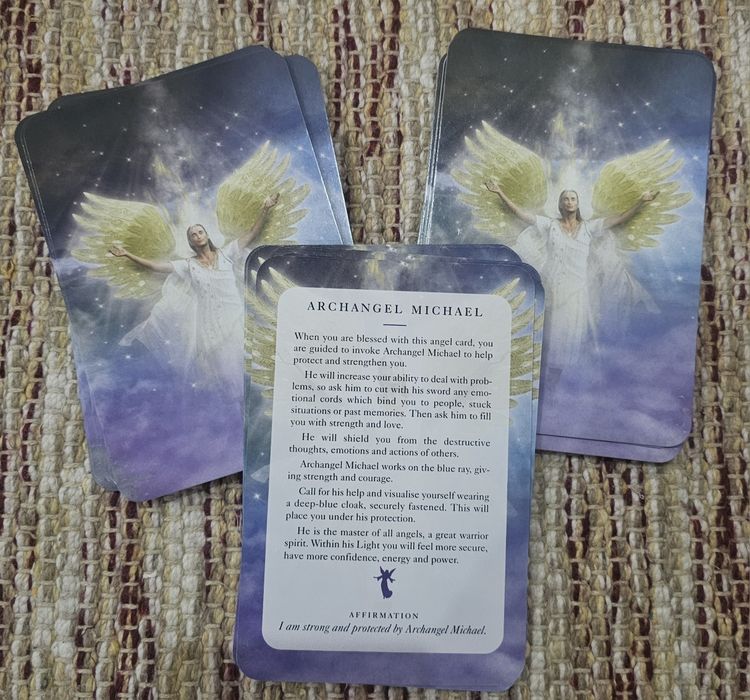 Oráculo/cartas Angels + Atlantis de Diana Cooper