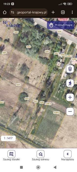 Działka Bodzechów 5200m2 przy drodze. Media