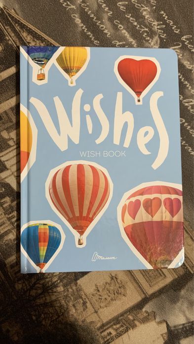 Wishbook. Блокнот для записів мрій, планів та бажань