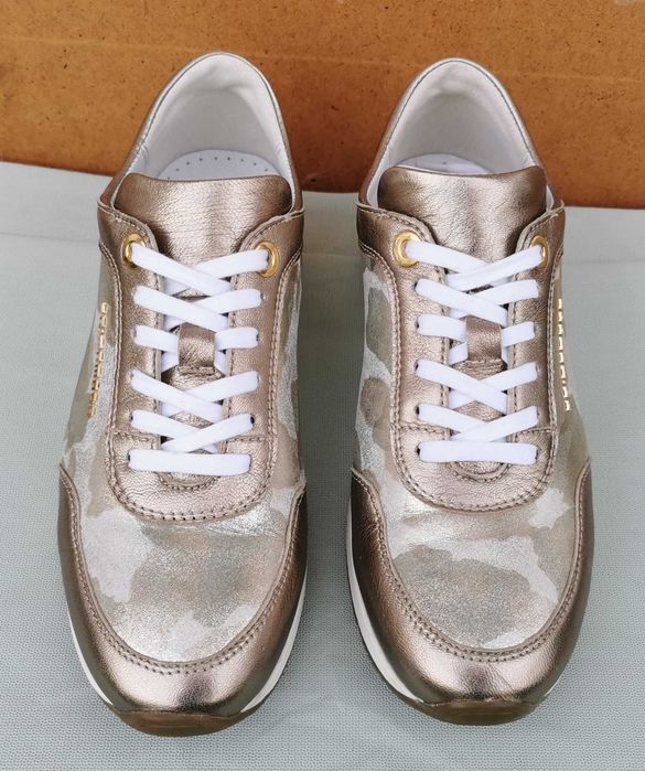 Кожаные кроссовки PRIMAMODA 38 р. Оригинал