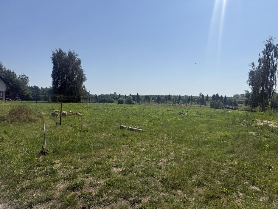 Działka budowlana 1350 m² – media przy działce  -Tuszyn