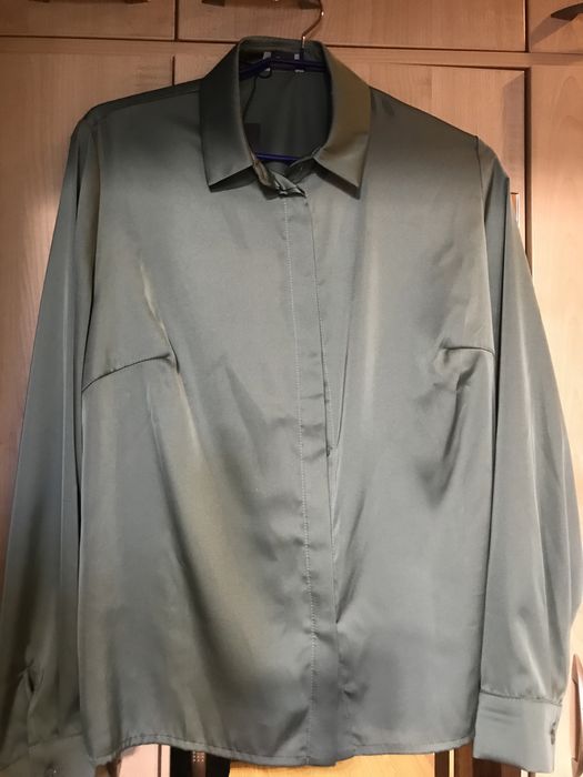 блуза шёлковая, XL Сорочка жіноча шовк XL