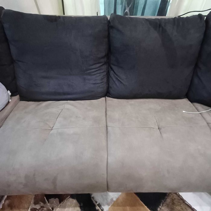 Sofás em camurça