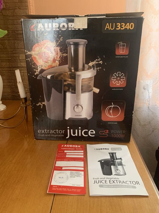 Продам соковижималку Aurora AU 3340 1000 Watt