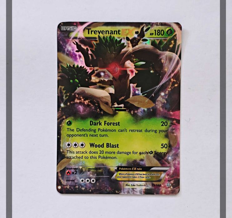 Trevenant Ex 19/160 PRC Pokemon ENG-NM