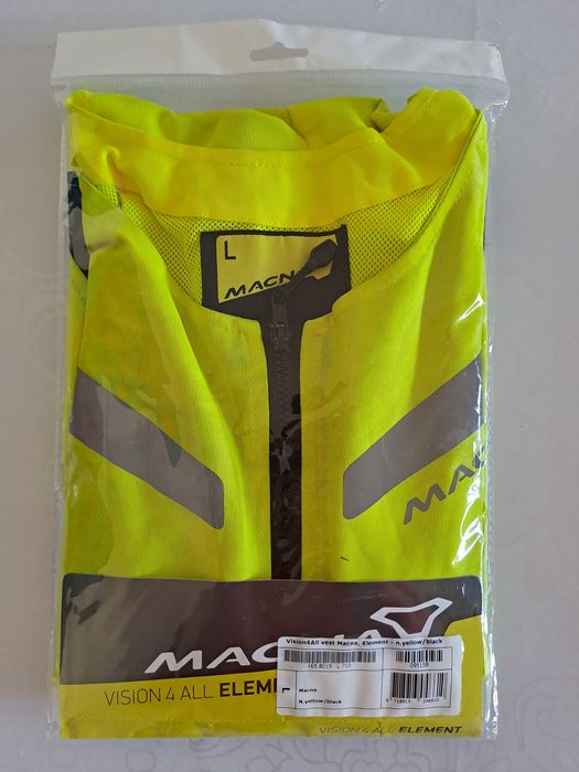 Colete refletor para motard tamanho L