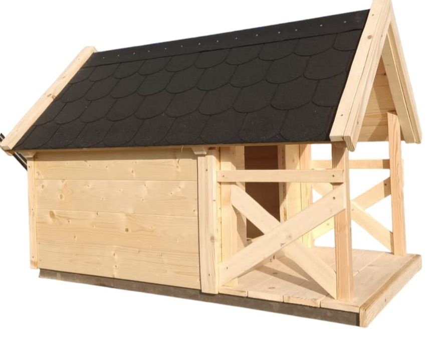 Buda z tarasem Ocieplana XXL Dostawa Cała Polska