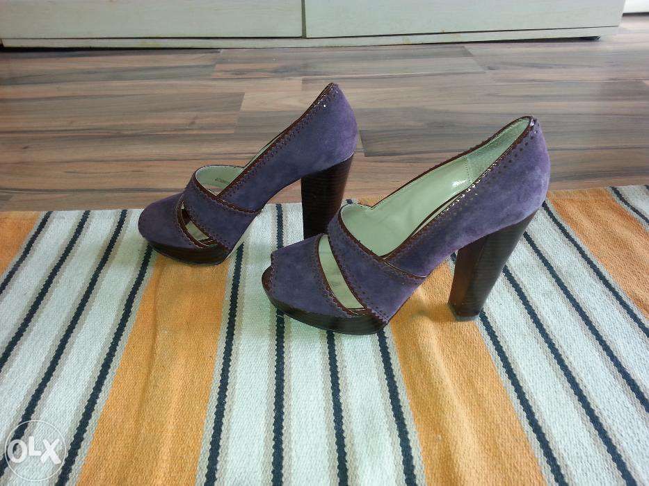 MANGO seksowne platformy open toe _38