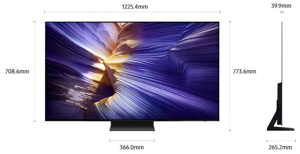 Телевізор Samsung QE-55S90F
