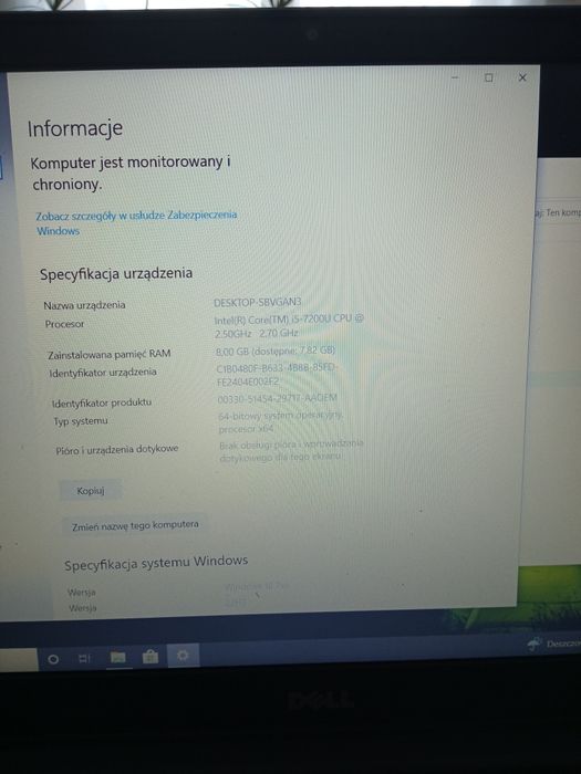 Dell Vostro 5568 i5 SSD