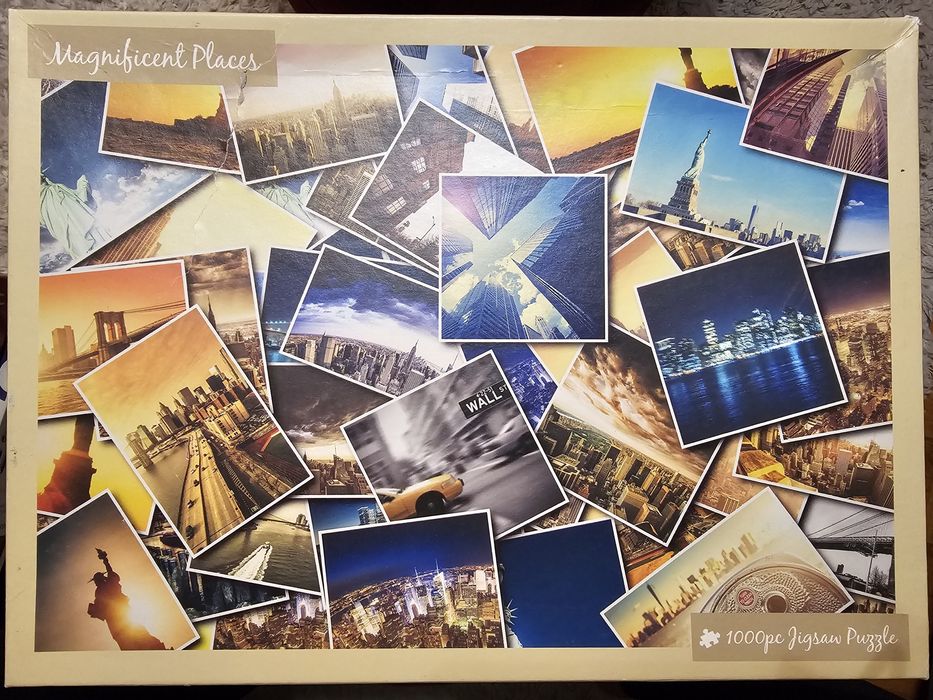 Puzzle Magnificent places 1000