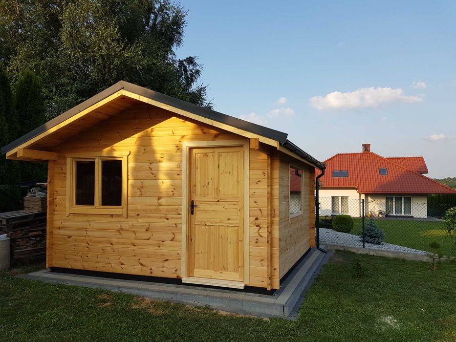 Domek 16m2  Narzędziowy, Ogrodowy, Gospodarczy ,ściana gr 44mm