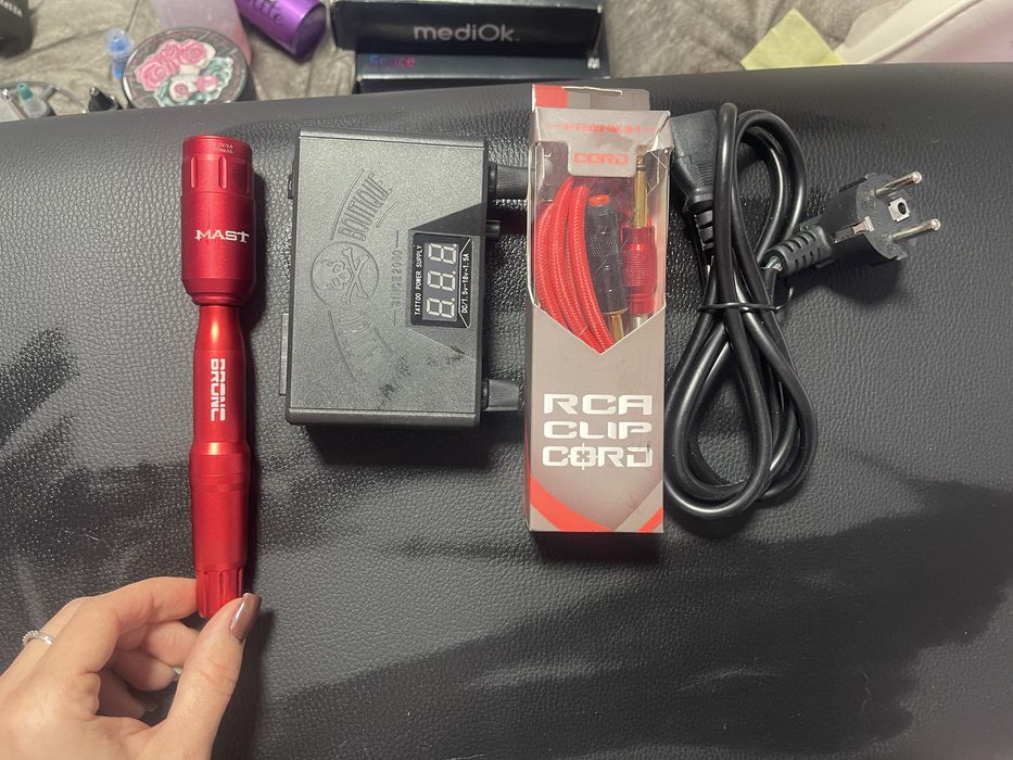 Набір для тату (машинка, блок)