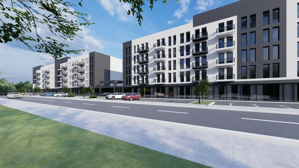 1 кім квартира з власною земельною ділянкою.М.Богородчани