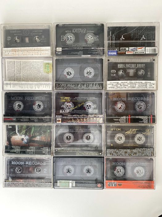 Продаю аудіокасети репу 2000-х | Ліцензія | Rap Recordz, Ю.Г., Каста