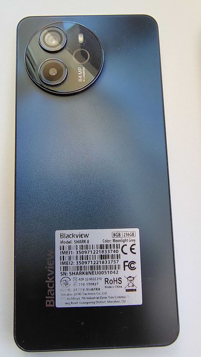 Продам Свой Телефон Blackview Shark 8 версия 8 на 256 Гб