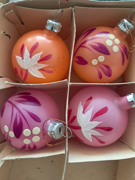 Bombki choinkowe PRL