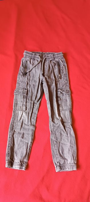 Spodnie jeansy szare cocodrillo 110