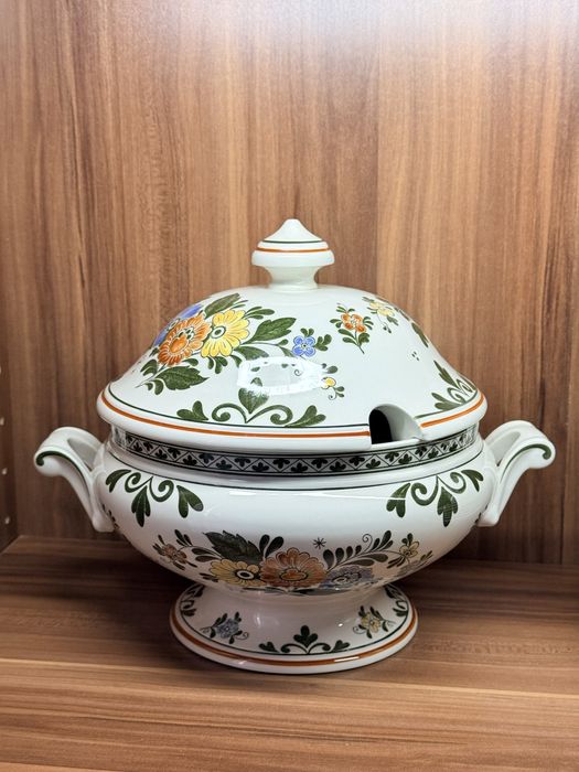 Фарфоровый террен бульоница Villeroy Boch серия Amsterdam  GDR Германи