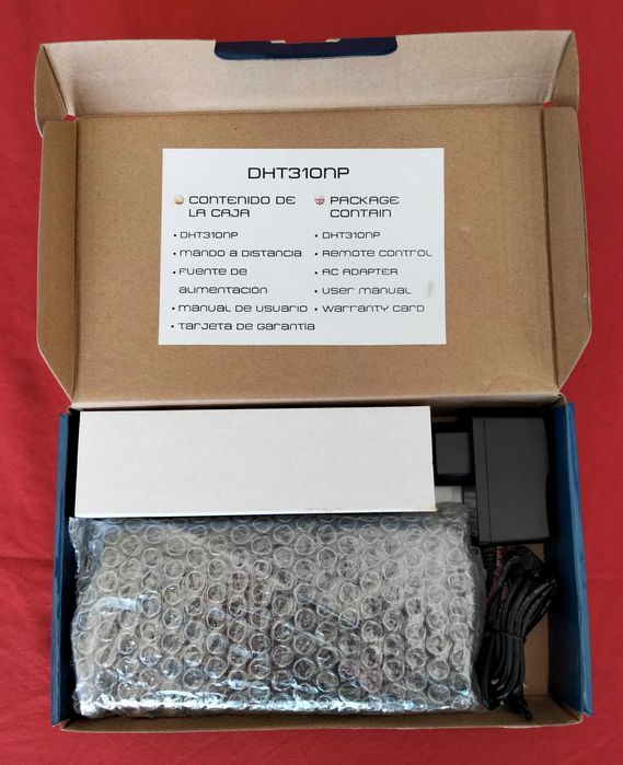 TDT sintonizador gravador de alta definição NPG-DHT 310NP