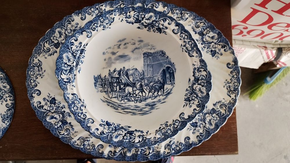 Porcelana centro de mesa