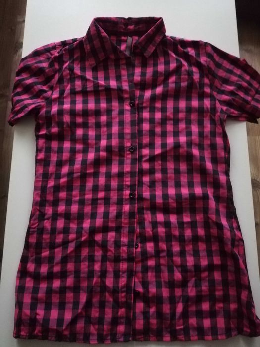 Koszula damska elegancka w kratkę