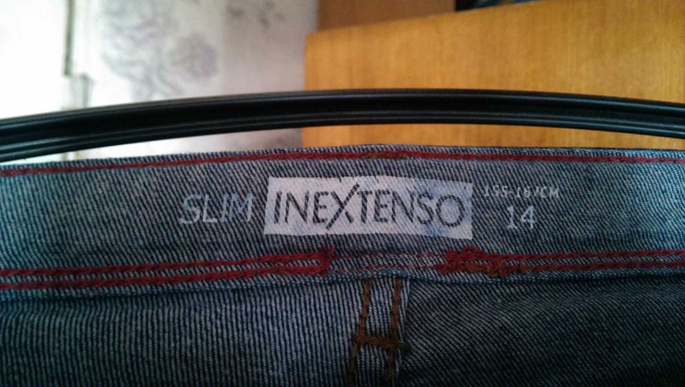 Джинсы 2 пары George, INEXTENSO SLIM 152-167 в прекрасном состоянии