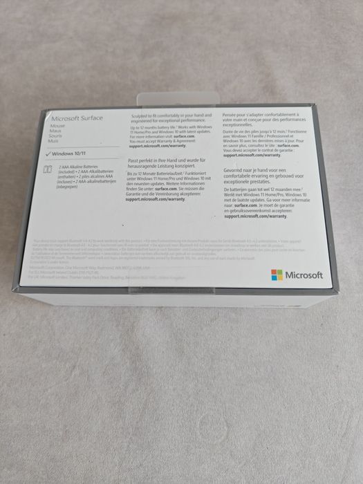 Myszka Microsoft Surface Platinium Grey