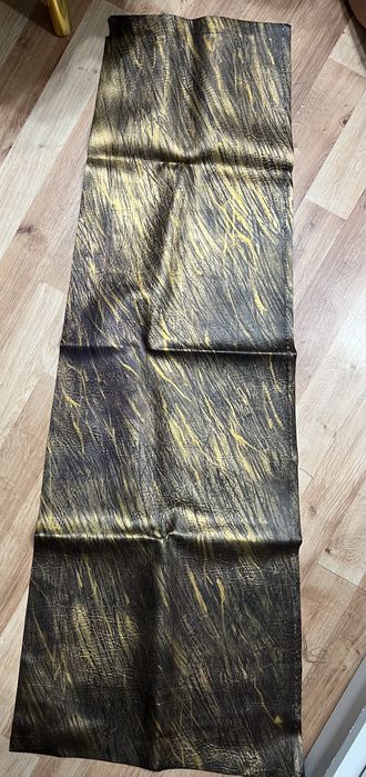 Okazja! Skóra ekologiczna malowana metalizowana