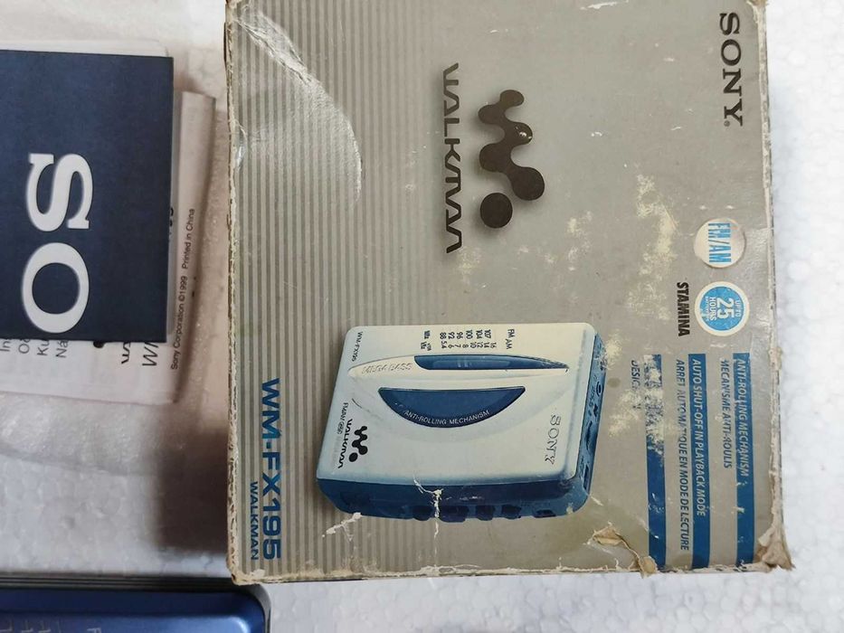 Sony walkman WM-FX195 плеер Sony магнитофон HiFi