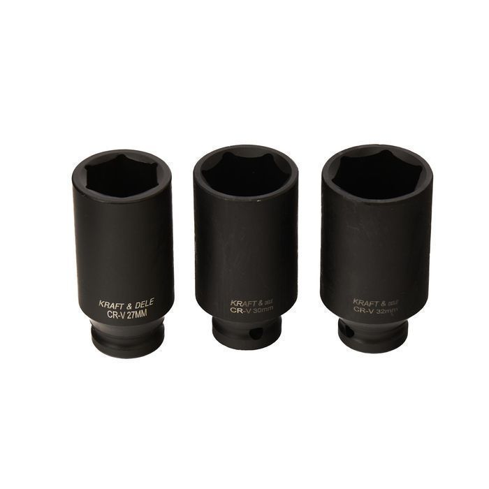 Nasadki udarowe 1/2 cala 10- 32 mm 16szt. Kraft&Dele KD11749