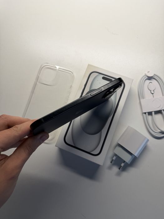 iPhone 15 256gb bateria 100% komplet