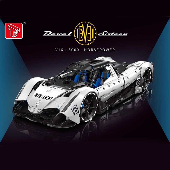 ‼️В НАЯВНОСТІ ‼️Конструктор TGL T5052 Devel Sixteen V16 | Масштаб 1:8