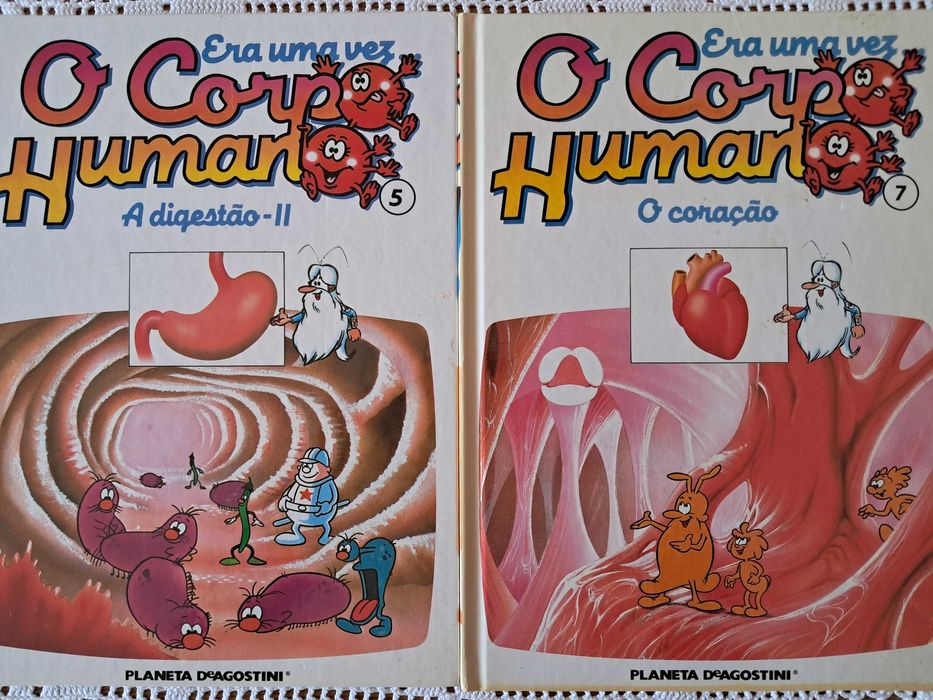 Era uma vez "O corpo humano", 9 livros