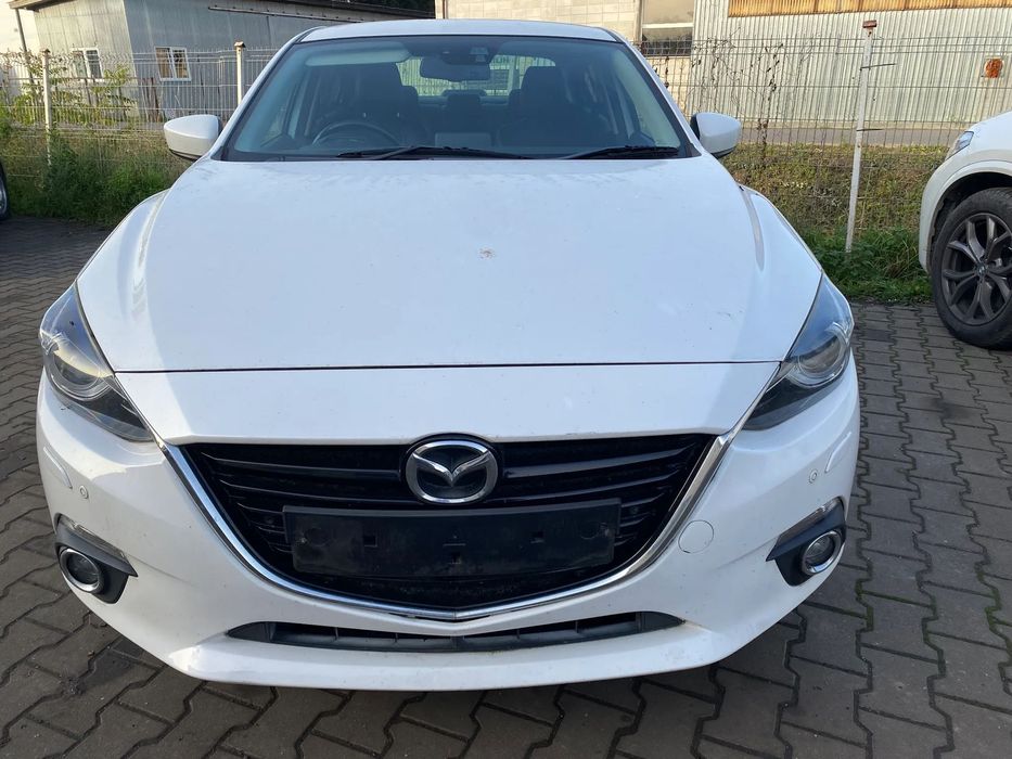 PRZÓD KOMPLETNY MAZDA 3 BM LAMPA ZDERZAK MASKA