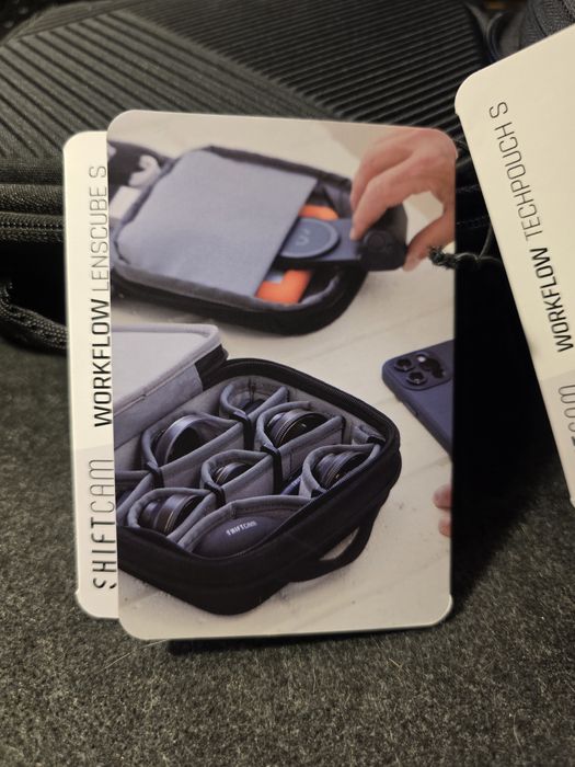 Shiftcam techpouch + lenscube S nova