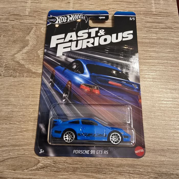 ポルシェ　911　Fast&Furious　GT3 RS　ホットウィール　２ HOT WHEELS FAST FURIOUS PORSCHE 911 GT3 RS (0194735187348